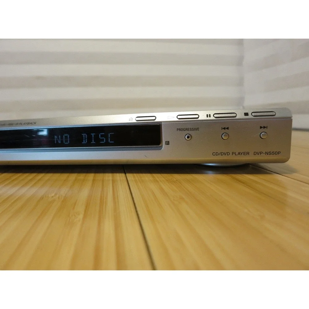 Sony DVP-NS50P DVD - CD Player With OEM Remote - Manual & RCA Cables‎